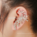 Yiwu supplier hotest custom alloy full crystal diamond hanging stud earrings